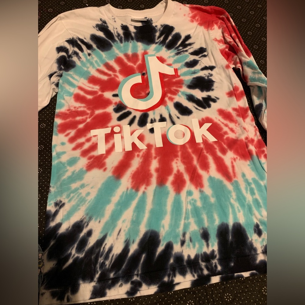EUC TikTok Tie-Dye T-Shirt